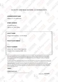 Disney FAMA certificate